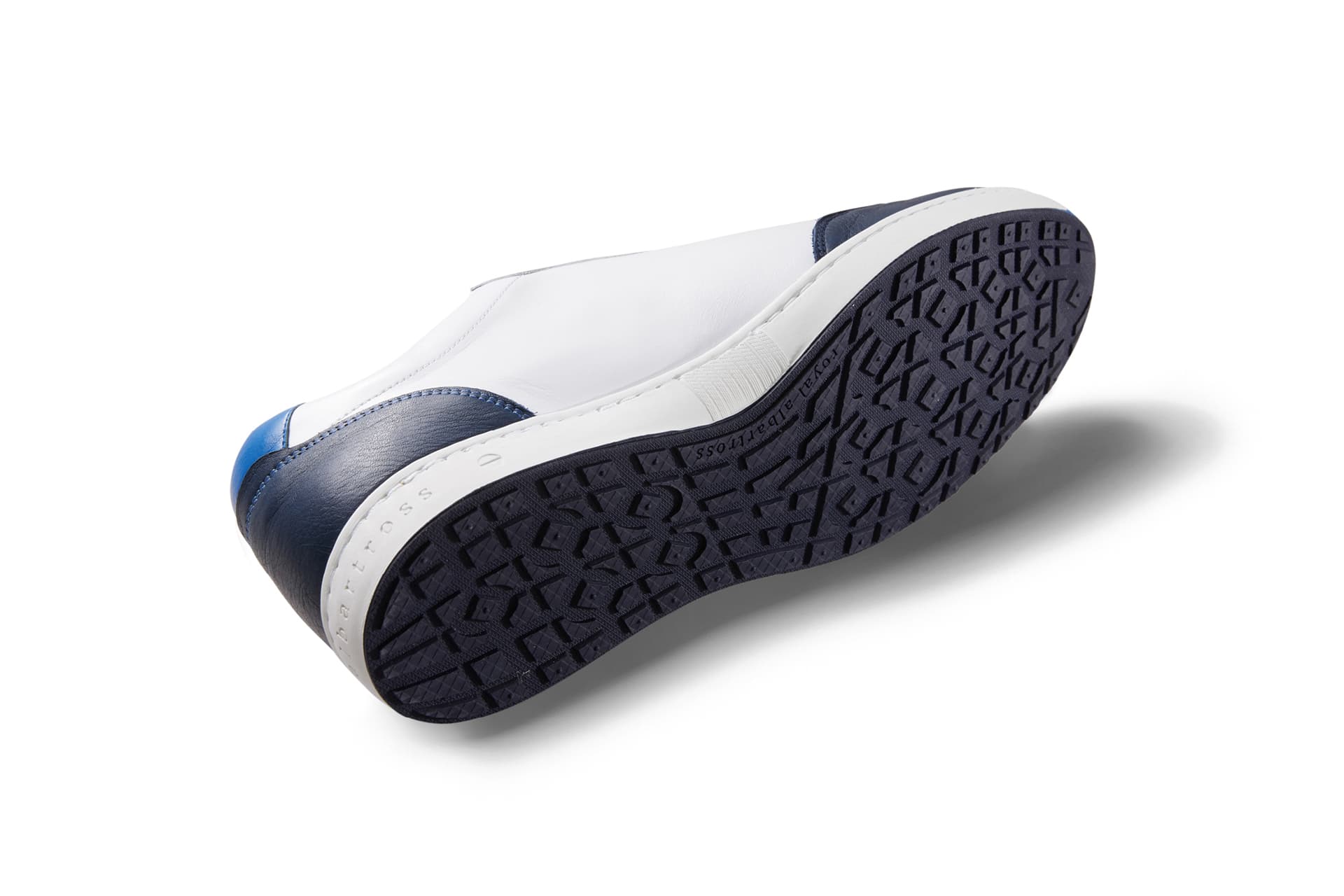 Northcote White/Navy  | Men's Spikeless Golf Shoe | Royal Albartross Northcote White/Navy