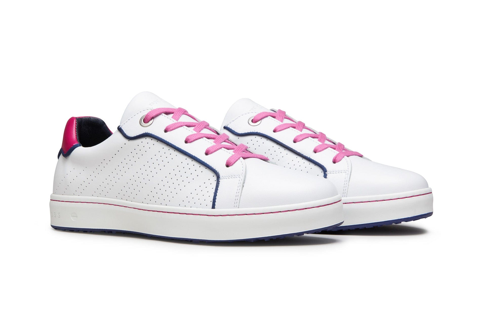 Hampton | White/Fuchsia