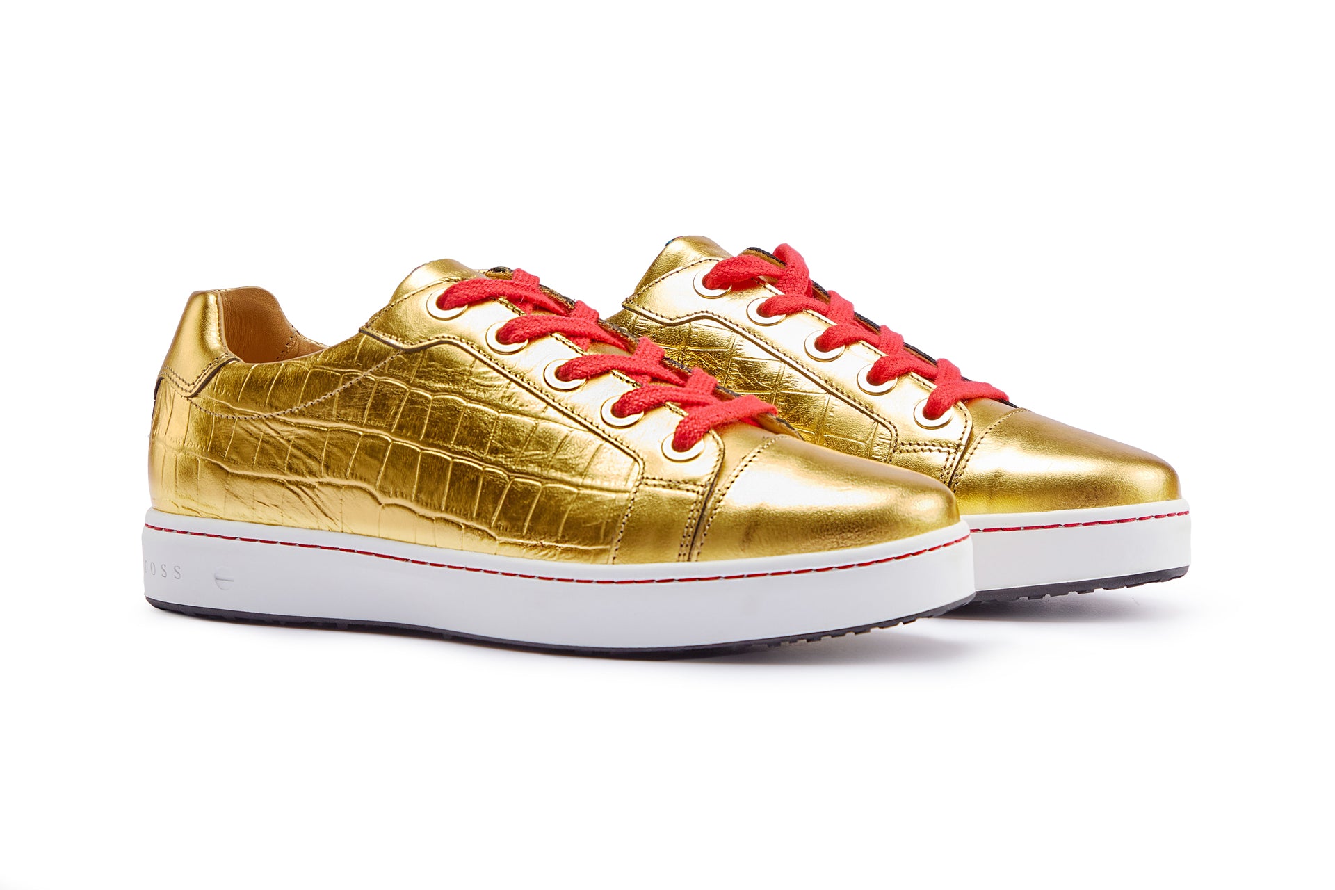 Buckingham | Gold Croc