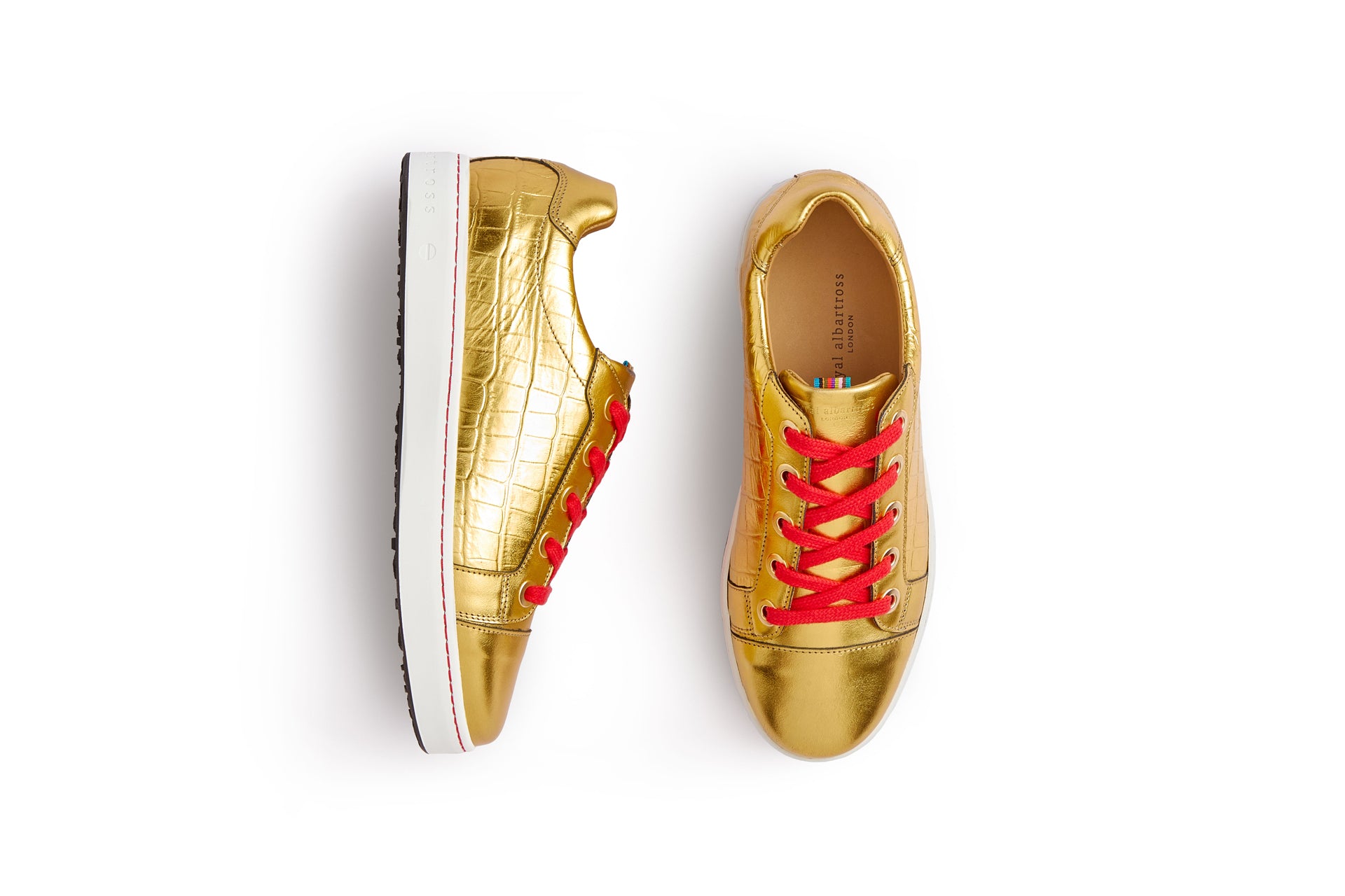 Buckingham | Gold Croc