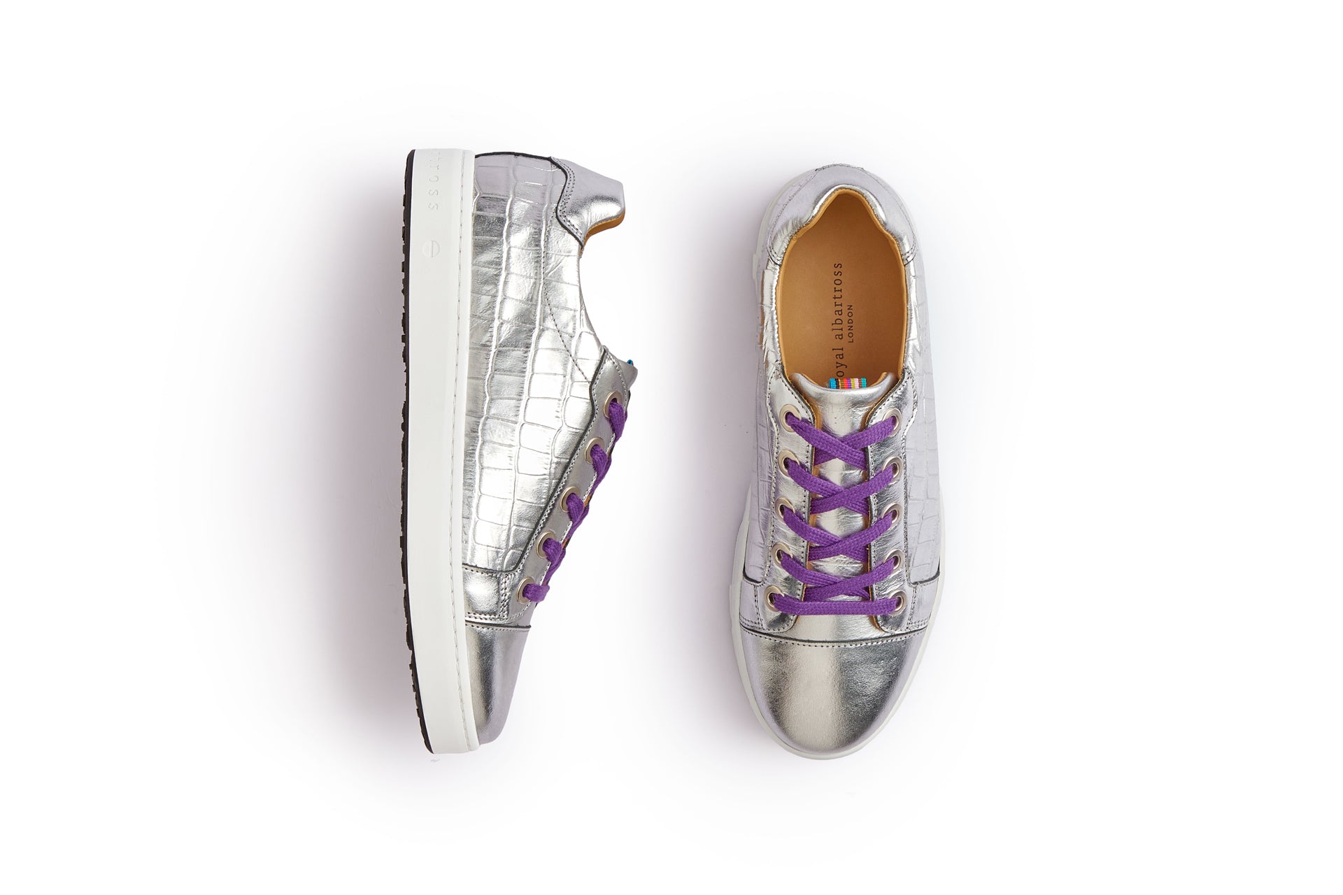 Buckingham | Silver Croc