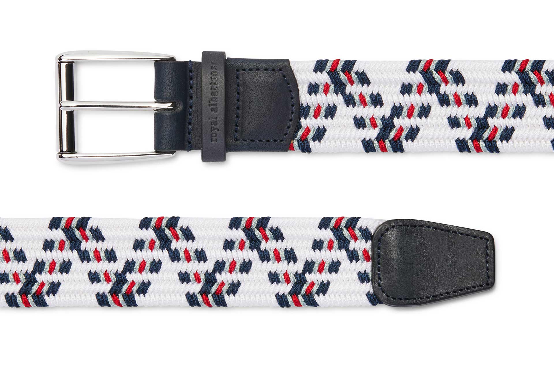 The International USA | Men's Woven Golf Belt | Royal Albartross International USA