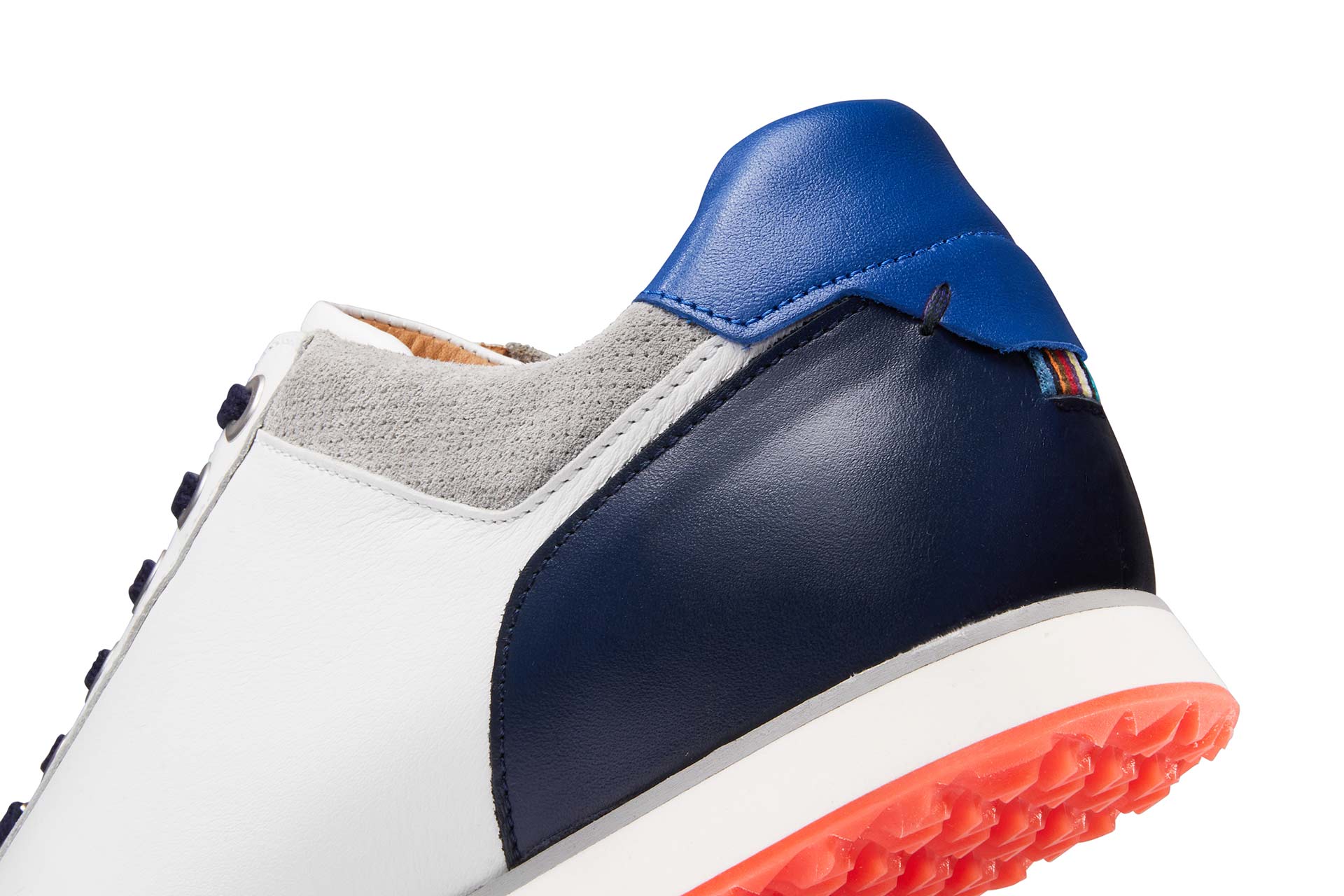 Richmond White/Navy | Men's Hybrid Golf Shoe | Royal Albartross Richmond White/Navy