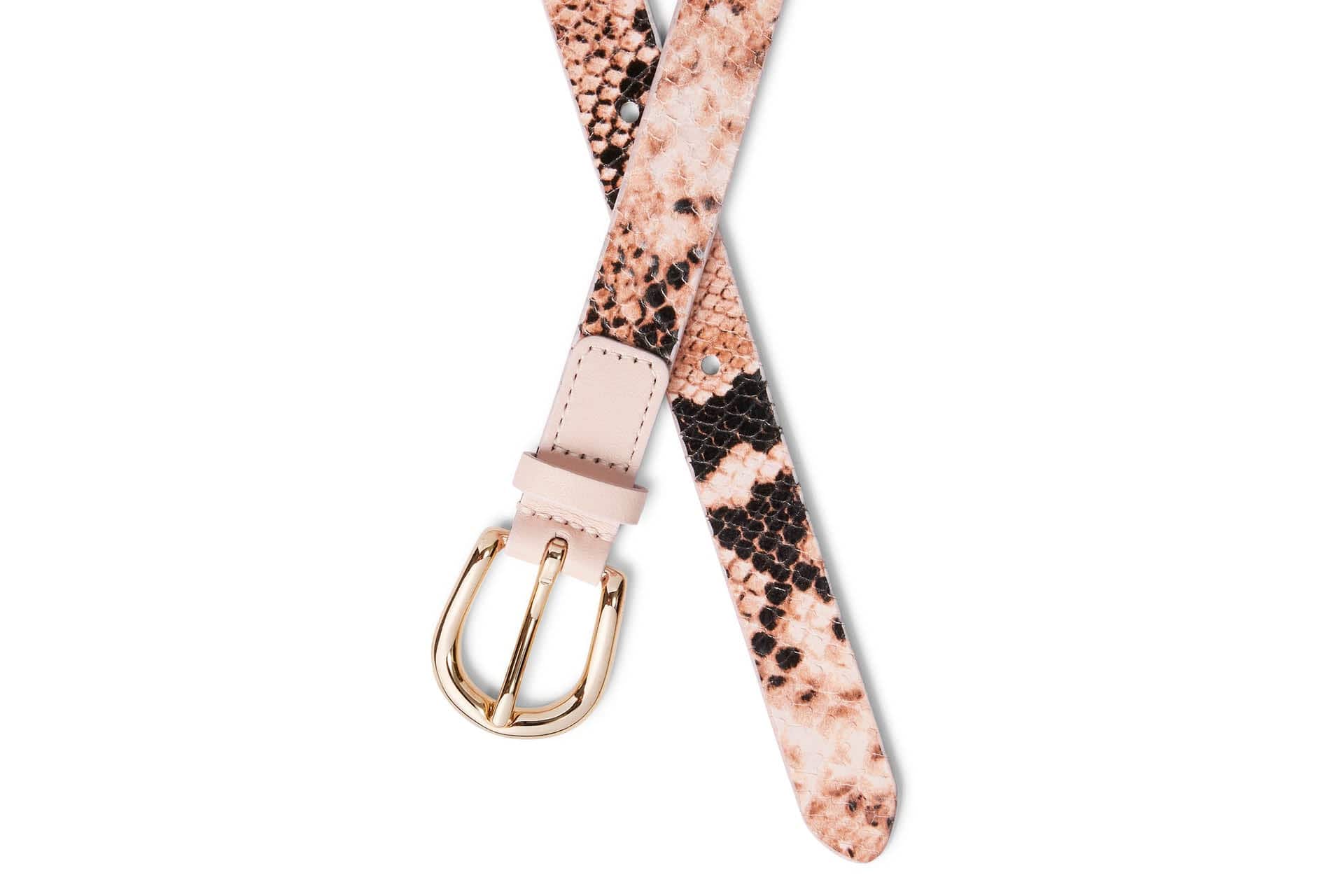 Women's Golf Belt | Foxtrot Nude Snake | Royal Albartross Foxtrot Nude Snake