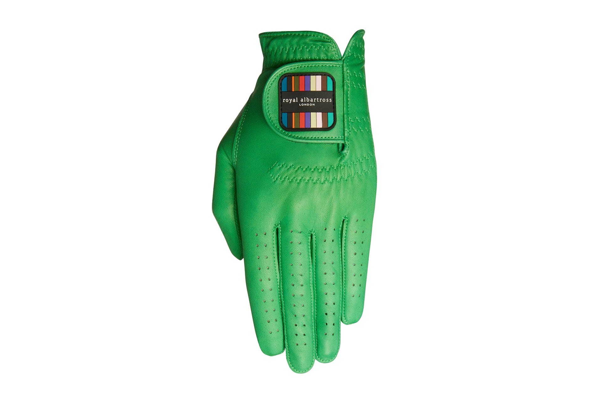 Men's Leather Golf Glove | Green Cabretta Leather | Royal Albartross Windsor v2 Green