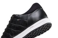 Bond Black | Leather Spikeless Golf Shoe Bond Black
