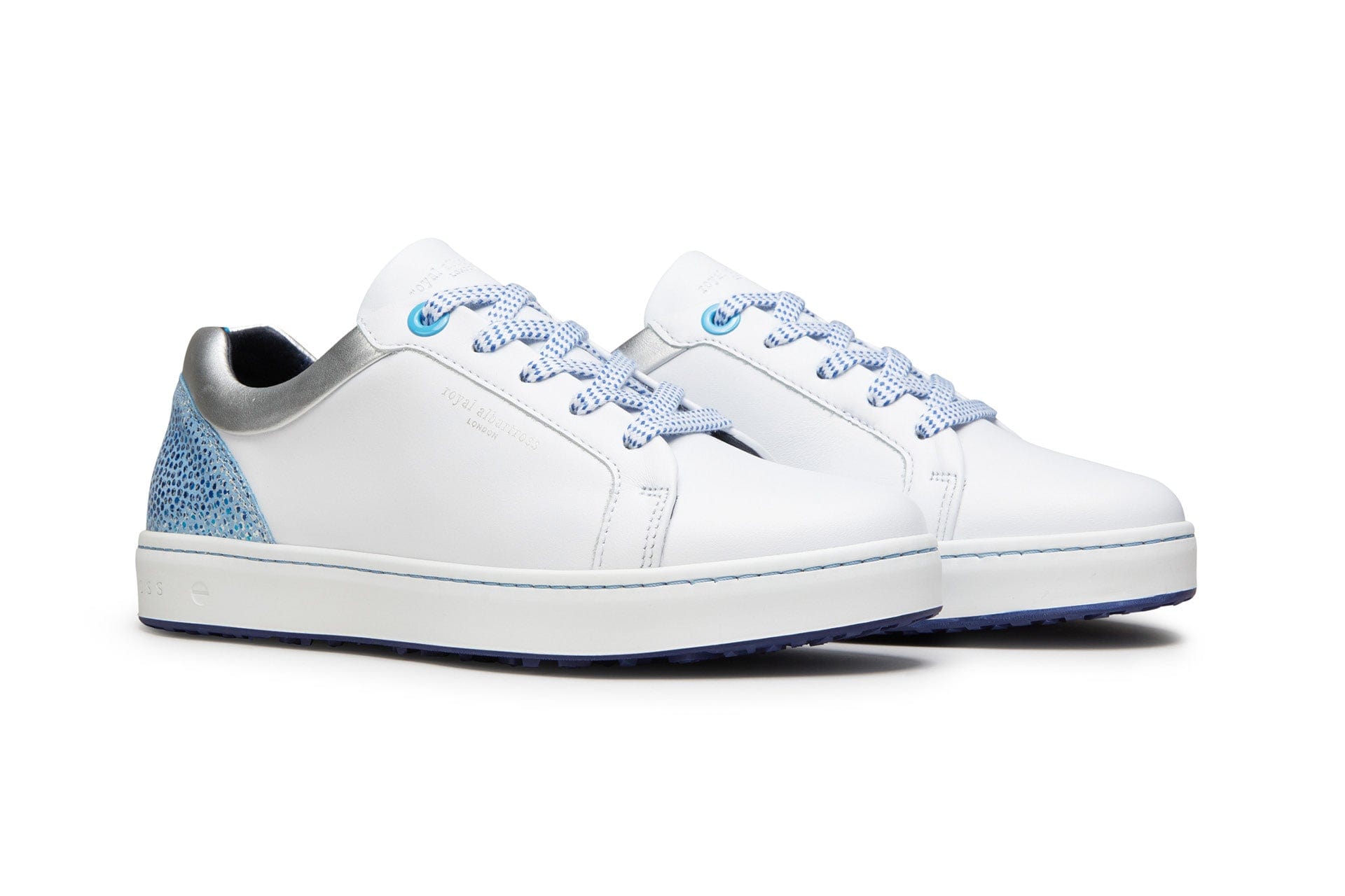 Lady Skye | White/Sky Blue