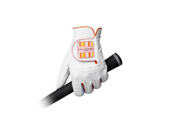 Women's Leather Golf Glove | Mia's Miracles White | Royal Albartross Duchess v2 Mia's Miracles