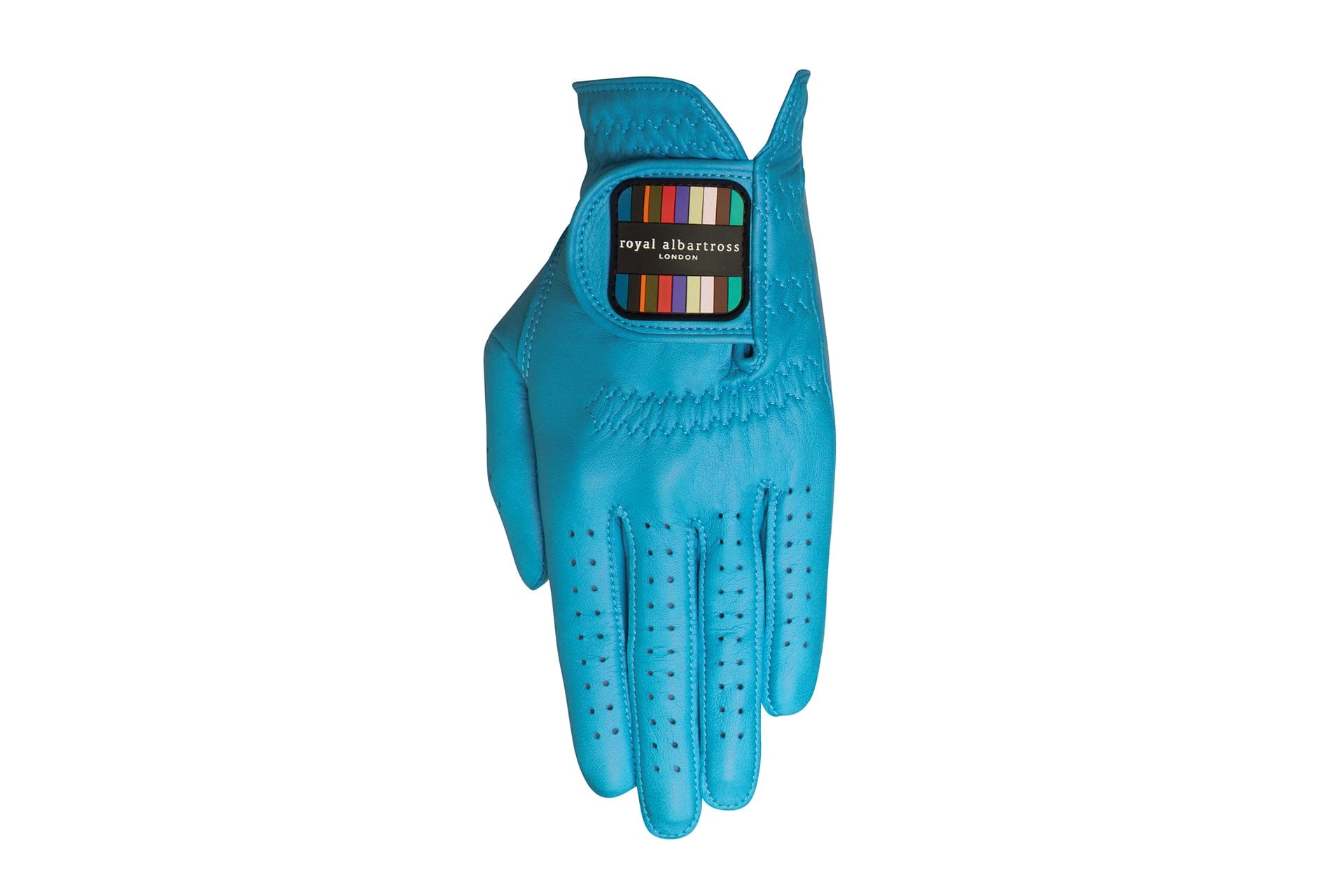 Women's Leather Golf Glove | Ocean Blue Cabretta Leather | Royal Albartross Duchess v2 Ocean Blue