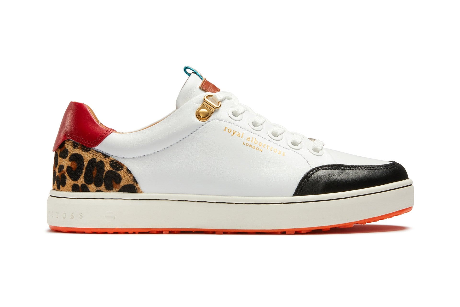 The Fieldfox Leopard | Women's Golf Sneaker | Royal Albartross Fieldfox Leopard